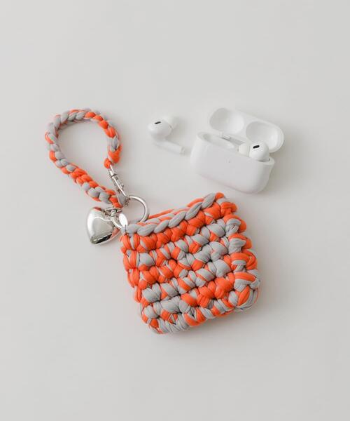 SMELLY（スメリー）の「カラフルイヤホンポーチ（ポーチ・レディース・ベージュ系その他/オレンジ系その他/グリーン系その他・-）」の8枚目の写真