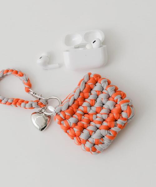 SMELLY（スメリー）の「カラフルイヤホンポーチ（ポーチ・レディース・ベージュ系その他/オレンジ系その他/グリーン系その他・-）」の9枚目の写真