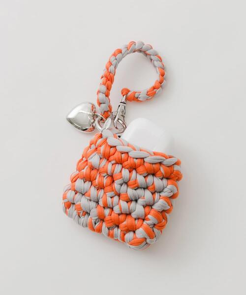 SMELLY（スメリー）の「カラフルイヤホンポーチ（ポーチ・レディース・ベージュ系その他/オレンジ系その他/グリーン系その他・-）」の10枚目の写真