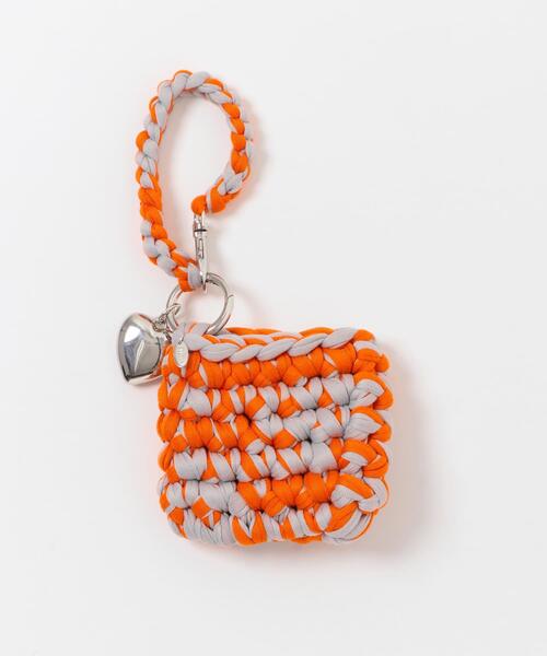 SMELLY（スメリー）の「カラフルイヤホンポーチ（ポーチ・レディース・ベージュ系その他/オレンジ系その他/グリーン系その他・-）」の11枚目の写真