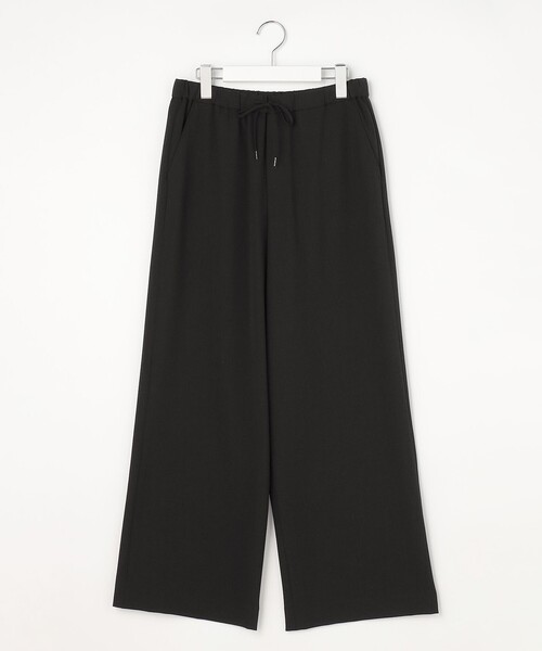 J.PRESS(ジェイプレス)の「RELAXION トロ ワイド イージー パンツ(その他パンツ・レディース・ダークブラウン系/ブラック系・11/9/7)」の3枚目の写真
