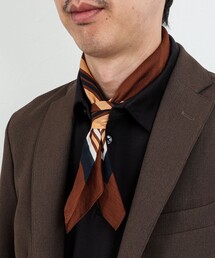 NOLLEY'S（ノーリーズ）の「EMME EFFE フレームプリントバンダナスカーフ（バンダナ/スカーフ）」