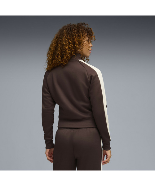 PUMA(プーマ)の「PUMA プーマ ウィメンズ T7 オールウェイズ オン ショート トラック ジャケ(ジャージ・レディース・ブラウン/レッド・X-LARGE/SMALL/MEDIUM/LARGE)」の3枚目の写真