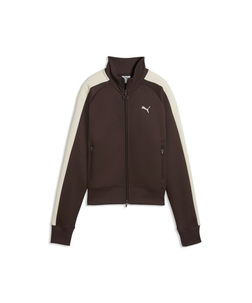 PUMA(プーマ)の「PUMA プーマ ウィメンズ T7 オールウェイズ オン ショート トラック ジャケ(ジャージ・レディース・ブラウン/レッド・X-LARGE/SMALL/MEDIUM/LARGE)」の5枚目の写真