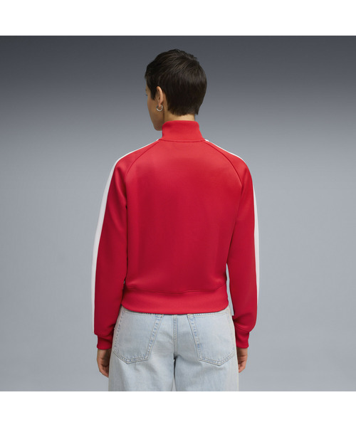 PUMA(プーマ)の「PUMA プーマ ウィメンズ T7 オールウェイズ オン ショート トラック ジャケ(ジャージ・レディース・ブラウン/レッド・X-LARGE/SMALL/MEDIUM/LARGE)」の9枚目の写真
