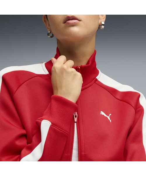 PUMA(プーマ)の「PUMA プーマ ウィメンズ T7 オールウェイズ オン ショート トラック ジャケ(ジャージ・レディース・ブラウン/レッド・X-LARGE/SMALL/MEDIUM/LARGE)」の10枚目の写真