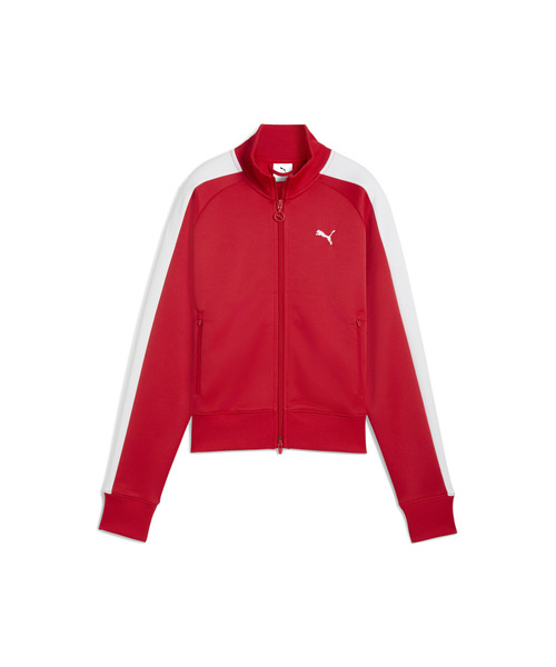PUMA(プーマ)の「PUMA プーマ ウィメンズ T7 オールウェイズ オン ショート トラック ジャケ(ジャージ・レディース・ブラウン/レッド・X-LARGE/SMALL/MEDIUM/LARGE)」の11枚目の写真