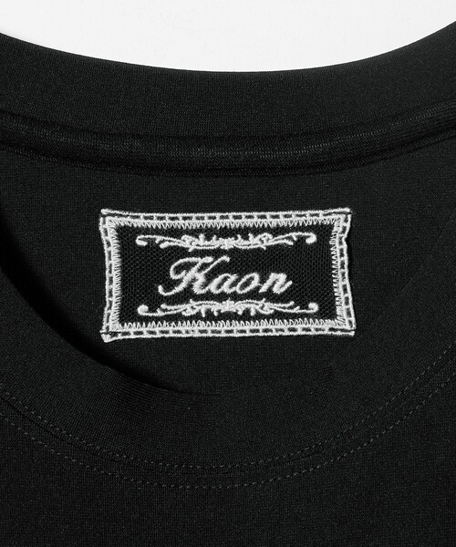 カオン kaon バックリボン シャツ Kaon＞ビックリボン Tシャツ ブラウス（Tシャツ/カットソー）｜Kaon