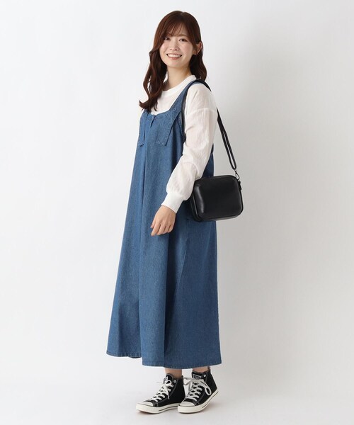 one'sterrace(ワンズテラス)の「fulcro キューブ合皮ショルダー(ショルダーバッグ・レディース・ベージュ系その他7/アイボリー系8/ブラック系8・99)」の15枚目の写真