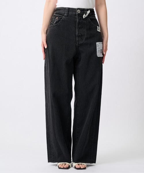 Maison MIHARA YASUHIRO(メゾンミハラヤスヒロ)の「【MIHARAYASUHIRO/ミハラヤスヒロ】別注 HUGE DETAILS DENIM PANTS/ヒュージディテールデニムパンツ(デニムパンツ・レディース・ブラック/インディゴブルー・38/36)」の20枚目の写真