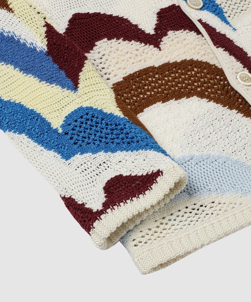 MARNI（マルニ）の「YOYO / クロシェ編みカーディガン（カーディガン/ボレロ・メンズ・ブラウン系・44(S)/46(M)）」の5枚目の写真