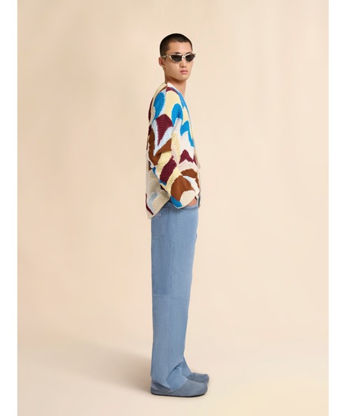 MARNI（マルニ）の「YOYO / クロシェ編みカーディガン（カーディガン/ボレロ・メンズ・ブラウン系・44(S)/46(M)）」の9枚目の写真