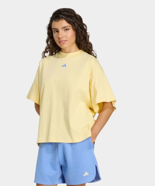 W 3STRIPES STUDIO LOOSE Tシャツ / アディダス adidas（Tシャツ