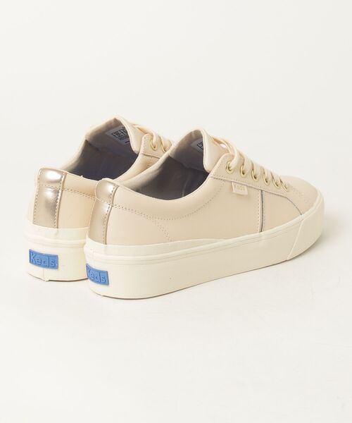 Keds(ケッズ)の「Keds ケッズ ジャンプ キック デュオ レザー ベージュ(スニーカー・レディース・ベージュ・22.5cm/23.0cm/23.5cm/24.0cm/24.5cm/25.0cm)」の8枚目の写真
