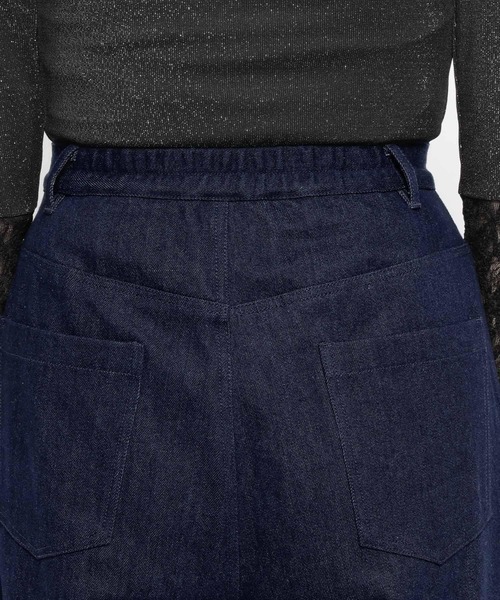 HARE（ハレ）の「シアーキリカエデニムパンツ(HARE)（デニムパンツ・レディース・ブラック/ブルー・FREE）」の17枚目の写真