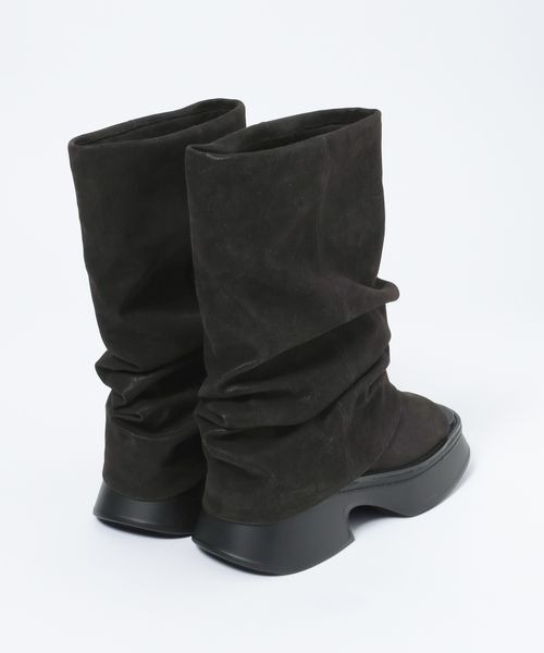 JEANASIS（ジーナシス）の「ルーズFITブーサン/657280（サンダル・レディース・ブラック/ブラウン・LARGE/MEDIUM）」の6枚目の写真