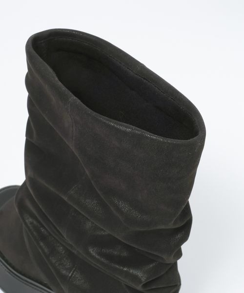 JEANASIS（ジーナシス）の「ルーズFITブーサン/657280（サンダル・レディース・ブラック/ブラウン・LARGE/MEDIUM）」の7枚目の写真