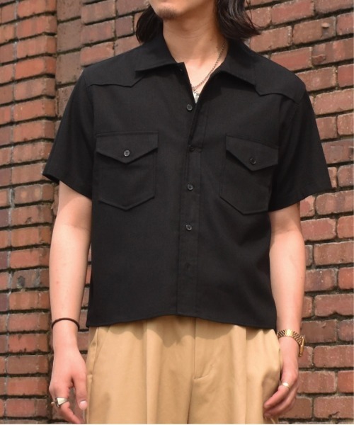 Noen(ノエン)の「オールドランチウエスタンシャツ(シャツ/ブラウス・メンズ・ホワイト/ブラック・MEDIUM/LARGE)」の2枚目の写真