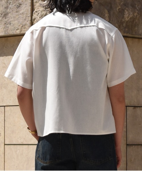 Noen(ノエン)の「オールドランチウエスタンシャツ(シャツ/ブラウス・メンズ・ホワイト/ブラック・MEDIUM/LARGE)」の6枚目の写真