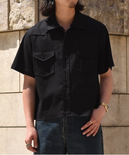Noen(ノエン)の「オールドランチウエスタンシャツ(シャツ/ブラウス・メンズ・ホワイト/ブラック・MEDIUM/LARGE)」の7枚目の写真