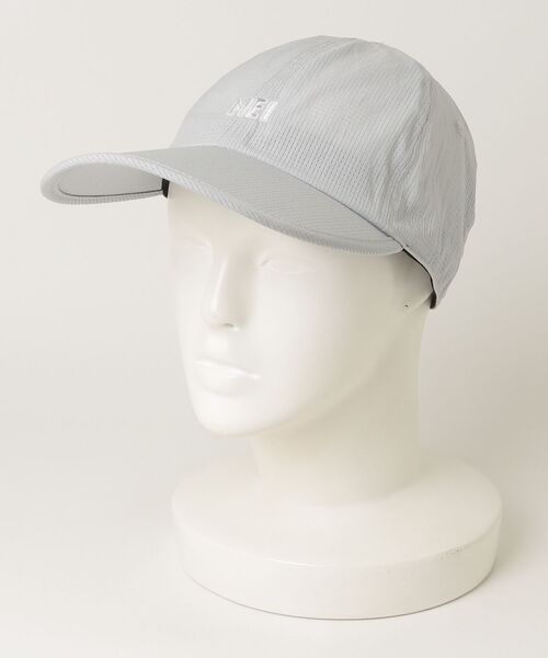 MEI（メイ）の「【MEI/メイ】 MEI DOT-AIR LONG BRIM CAP / ドットエア ロング ブリム キャップ（キャップ・メンズ・グレー/ベージュ・FREE）」の2枚目の写真