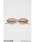 SLY�i�X���C�j�́u�ynoeyedia�zOVAL FRAME EYEWEAR �m�[�A�C�f�B�A�I�[�o���t���[���A�C�E�F�A �t���i�T���O���X�j�v�b�u���E��