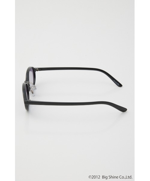 SLY（スライ）の「【noeyedia】OVAL FRAME EYEWEAR ノーアイディアオーバルフレームアイウェア 春服（サングラス・レディース・ブラック/ブラウン・FREE）」の4枚目の写真