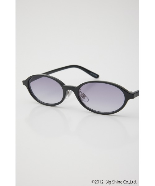 SLY（スライ）の「【noeyedia】OVAL FRAME EYEWEAR ノーアイディアオーバルフレームアイウェア 春服（サングラス・レディース・ブラック/ブラウン・FREE）」の6枚目の写真