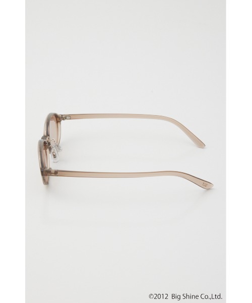 SLY（スライ）の「【noeyedia】OVAL FRAME EYEWEAR ノーアイディアオーバルフレームアイウェア 春服（サングラス・レディース・ブラック/ブラウン・FREE）」の14枚目の写真