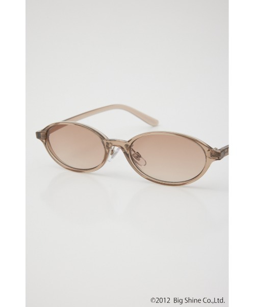 SLY（スライ）の「【noeyedia】OVAL FRAME EYEWEAR ノーアイディアオーバルフレームアイウェア 春服（サングラス・レディース・ブラック/ブラウン・FREE）」の16枚目の写真