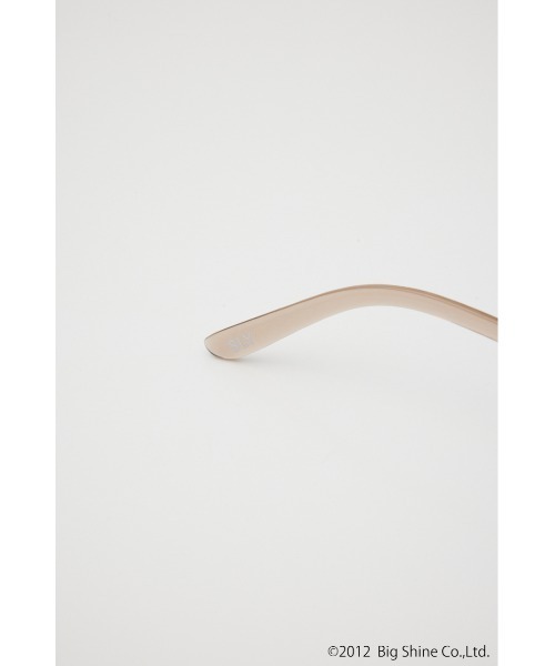 SLY（スライ）の「【noeyedia】OVAL FRAME EYEWEAR ノーアイディアオーバルフレームアイウェア 春服（サングラス・レディース・ブラック/ブラウン・FREE）」の19枚目の写真