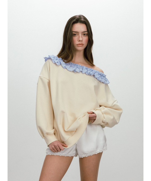 MOIFAIRE(モイフェア)の「SATIN LACE SHORTS /IVORY(その他パンツ・レディース・アイボリー・OS)」の3枚目の写真