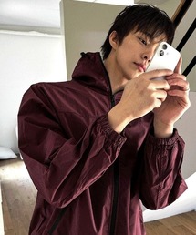 COSYHARU（コシハル）の「レイン切替フードブルゾン（マウンテンパーカー）」