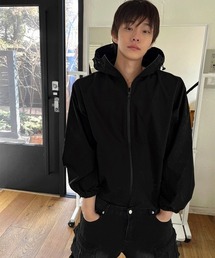 COSYHARU（コシハル）の「レイン切替フードブルゾン（マウンテンパーカー）」