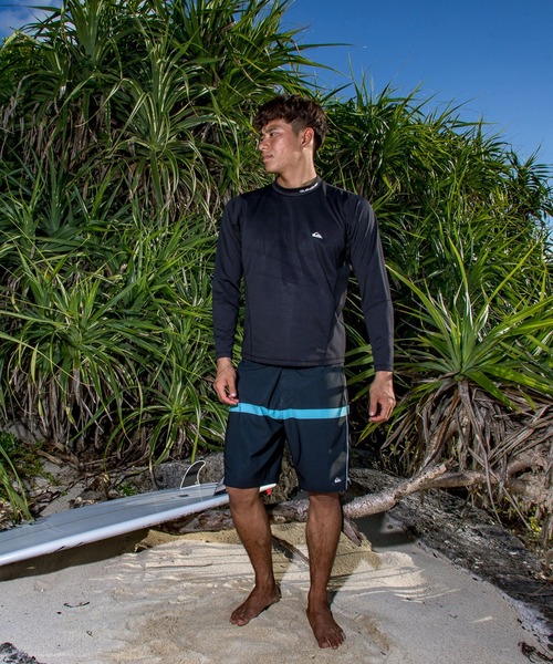 Quiksilver(クイックシルバー)の「QUIKSILVER メンズ HIGHLINE PRINTED 20 ボードショーツ フィットタイ 20インチ インナーショーツなしタイプ 撥水加工 速乾・撥水加工 【2026年春夏モデル】(水着・メンズ・ブラック系その他/ブラック系その他2/ブルー系その他・32inch/30inch/28inch)」の14枚目の写真