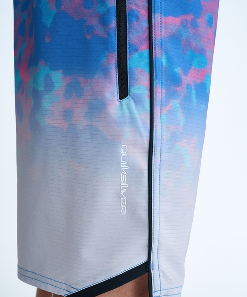Quiksilver(クイックシルバー)の「QUIKSILVER メンズ HIGHLINE PRINTED 20 ボードショーツ フィットタイ 20インチ インナーショーツなしタイプ 撥水加工 速乾・撥水加工 【2026年春夏モデル】(水着・メンズ・ブラック系その他/ブラック系その他2/ブルー系その他・32inch/30inch/28inch)」の7枚目の写真