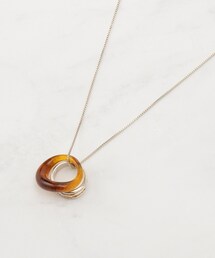 grove | カラーアクリルリングネックレス(ネックレス)