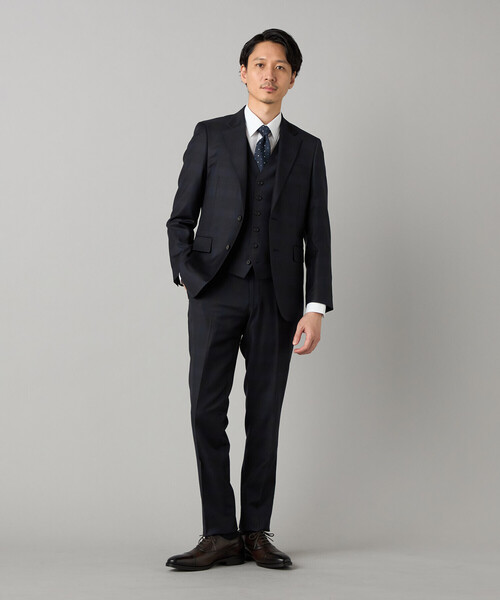 セール】【セットアップ対応】〔IL PRINCIPE〕尾州産 タータンチェック