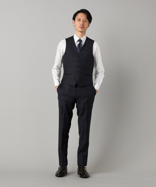 セットアップ対応】〔IL PRINCIPE〕尾州産 タータンチェック