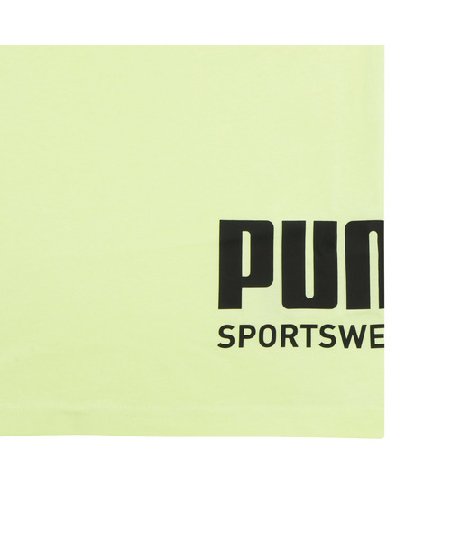 PUMA(プーマ)の「PUMA プーマ ボーイズ プーマ スポーツ Tシャツ アンド ショートパンツ セッ(ジャージ・キッズ・ブルー系その他/ブラック/オレンジ・120/160/130/140/150)」の7枚目の写真
