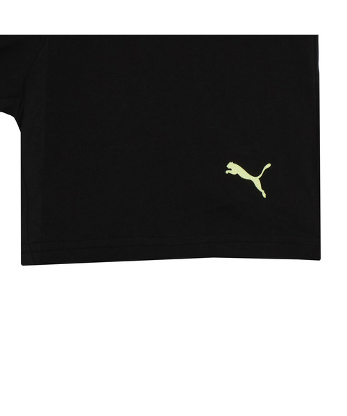 PUMA(プーマ)の「PUMA プーマ ボーイズ プーマ スポーツ Tシャツ アンド ショートパンツ セッ(ジャージ・キッズ・ブルー系その他/ブラック/オレンジ・120/160/130/140/150)」の10枚目の写真