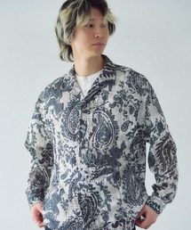 CIAO（チャオ）の「CIAO 総柄長袖ﾚｰｽｼｬﾂ（シャツ/ブラウス）」