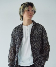 CIAO（チャオ）の「CIAO 総柄長袖ﾚｰｽｼｬﾂ（シャツ/ブラウス）」