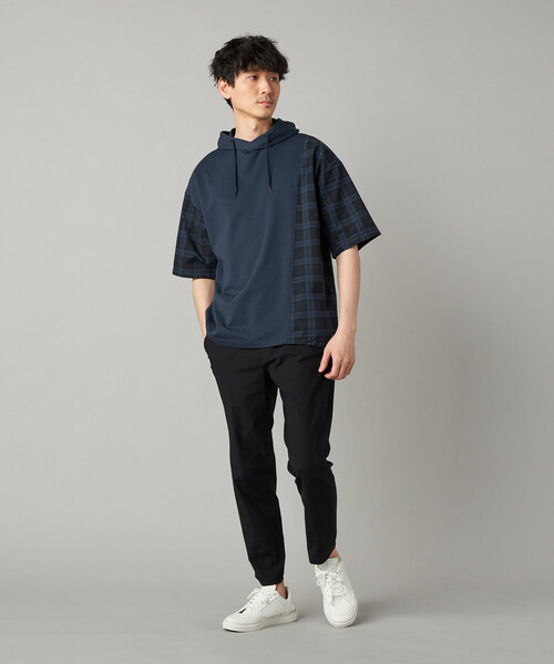 COMME CA MEN（コムサメン）の「【接触冷感・撥水】【メリルハイテンション】スリムパンツ（その他パンツ・メンズ・グレー/ブラック・L/M）」の11枚目の写真