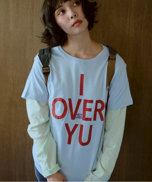 common gull products.(コモンガルプロダクツ)の「巡る言葉とTシャツ(Tシャツ/カットソー・レディース・杢グレー/ホワイト系/サックスブルー・MEDIUM/SMALL/LARGE)」の3枚目の写真