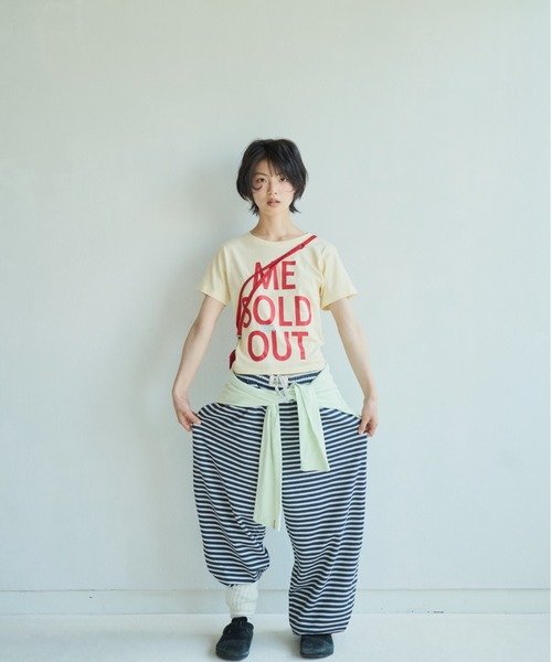 common gull products.(コモンガルプロダクツ)の「巡る言葉とTシャツ(Tシャツ/カットソー・レディース・杢グレー/ホワイト系/サックスブルー・MEDIUM/SMALL/LARGE)」の11枚目の写真
