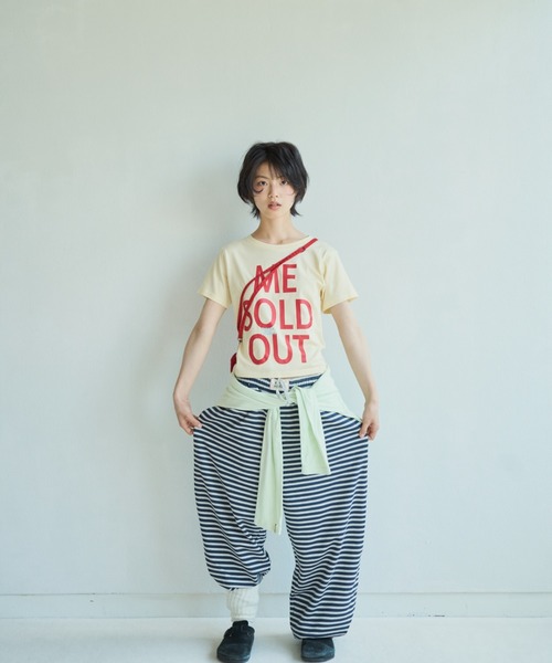 common gull products.(コモンガルプロダクツ)の「巡る言葉とTシャツ(Tシャツ/カットソー・レディース・杢グレー/ホワイト系/サックスブルー・MEDIUM/SMALL/LARGE)」の13枚目の写真