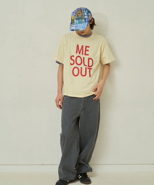 common gull products.(コモンガルプロダクツ)の「巡る言葉とTシャツ(Tシャツ/カットソー・レディース・杢グレー/ホワイト系/サックスブルー・MEDIUM/SMALL/LARGE)」の17枚目の写真