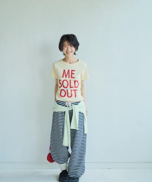 common gull products.(コモンガルプロダクツ)の「巡る言葉とTシャツ(Tシャツ/カットソー・レディース・杢グレー/ホワイト系/サックスブルー・MEDIUM/SMALL/LARGE)」の14枚目の写真