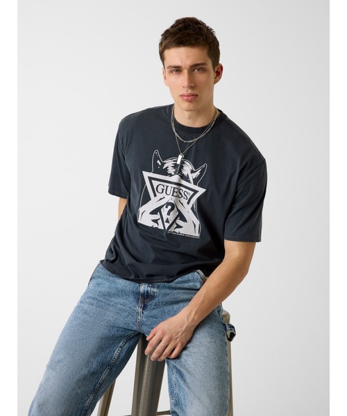 GUESS JEANS × HYSTERIC GLAMOUR Icon Tee 半袖Tシャツ | GUESS(ゲス